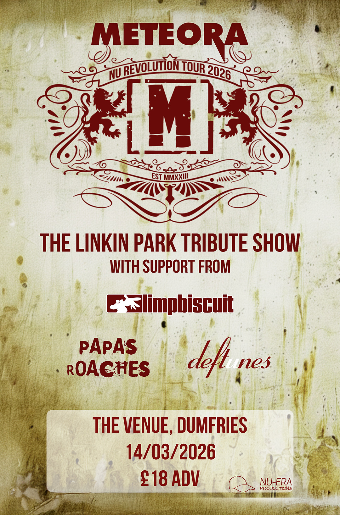 Meteora - The Linkin Park Tribute Show - The Venue Dumfries